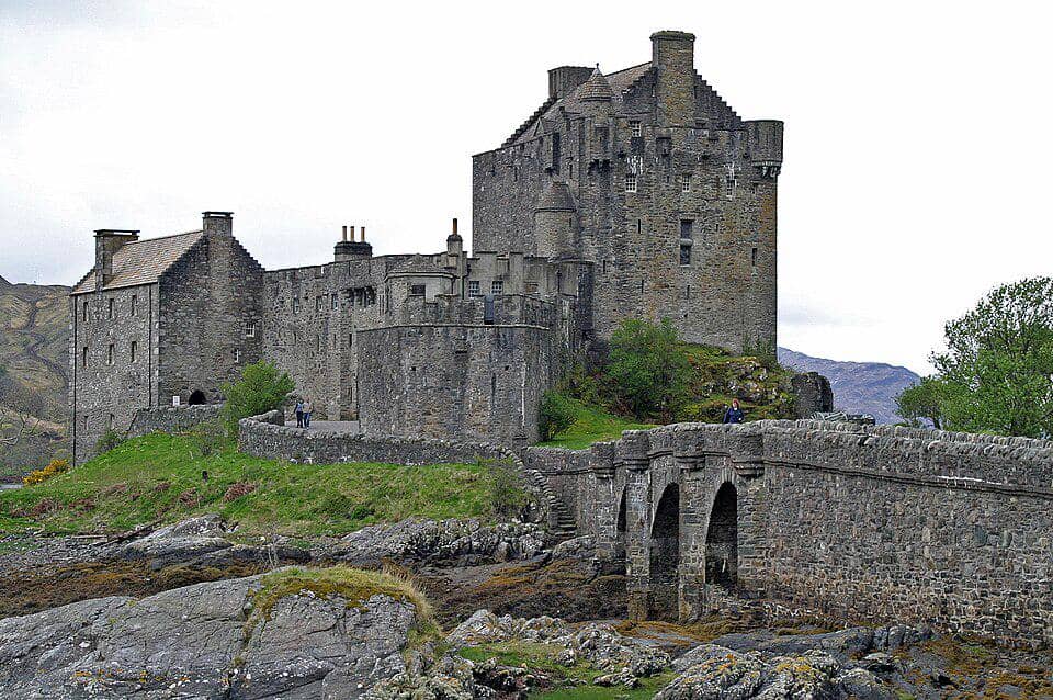 Kastil Eilean Donan di Skotlandia