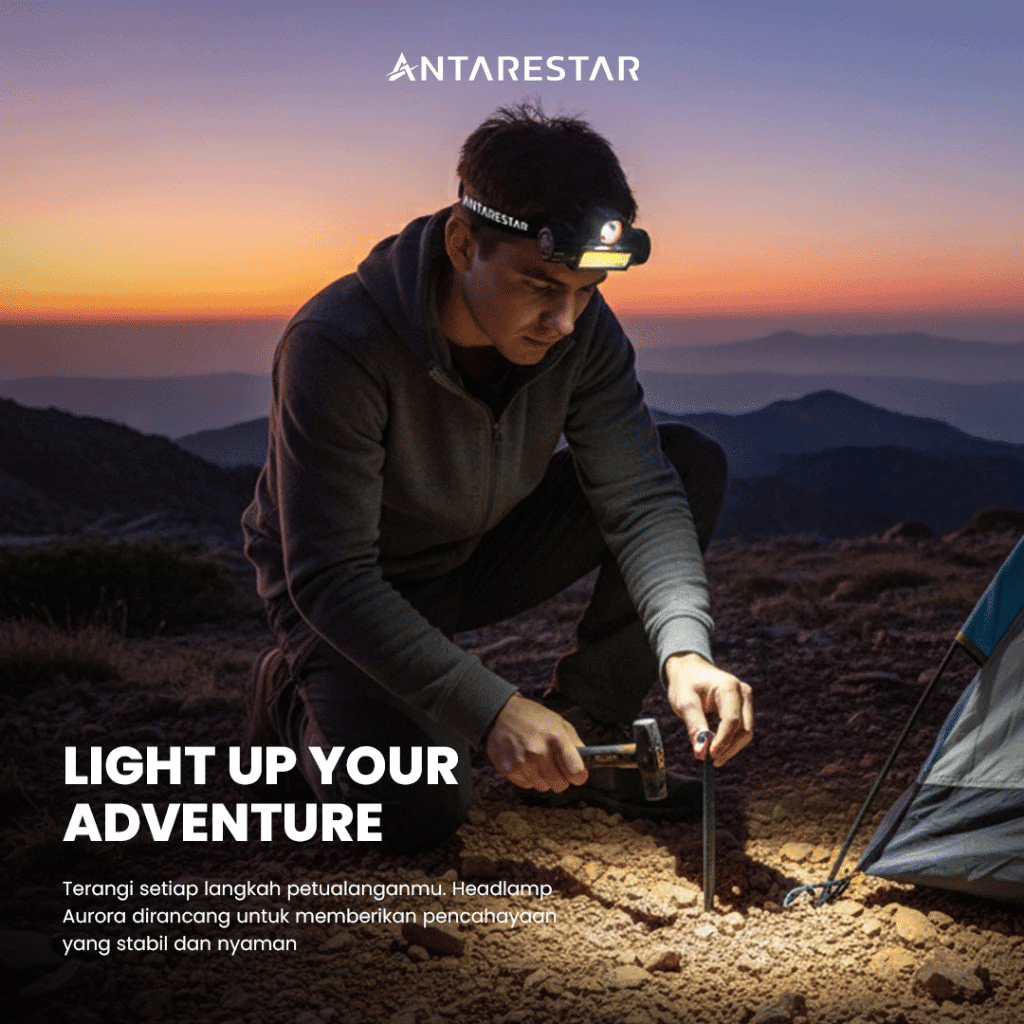 Headlamp Mini LED COB