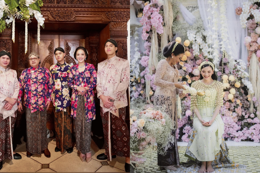 adu gaya Maia Estianty dengan besan