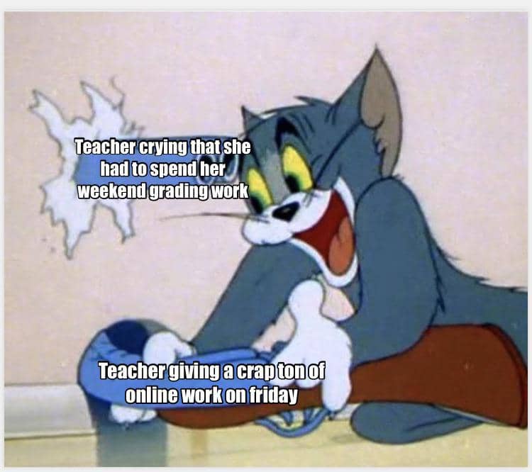 meme kartun tentang guru