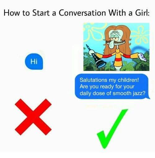 meme SpongeBob tentang saran