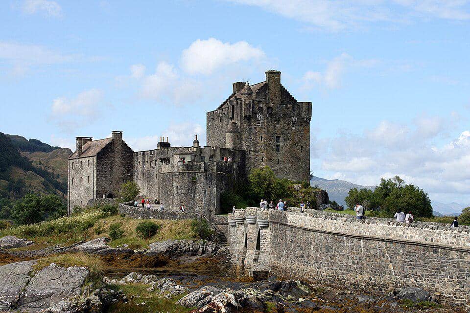 Kastil Eilean Donan di Skotlandia