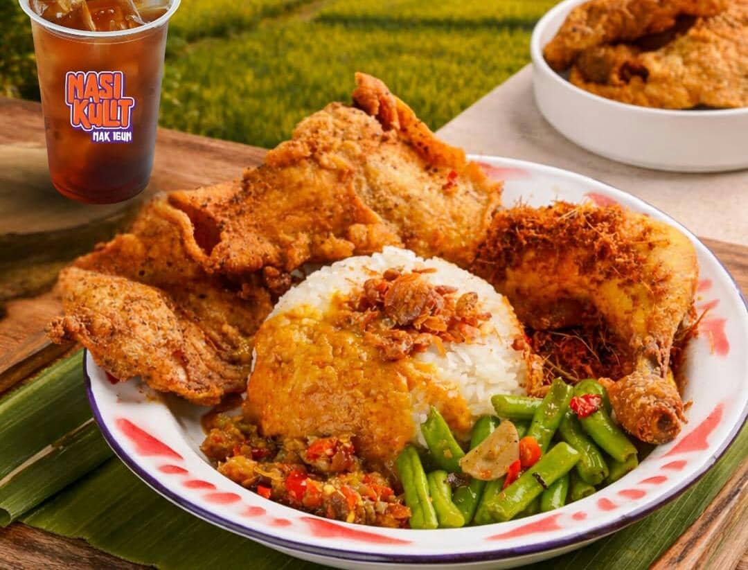 menu makanan Nasi Kulit Mak Igun
