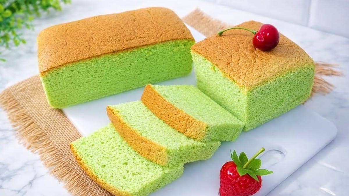 Resep Ogura Cake Pandan yang Cocok Jadi Teman Ngeteh Sore