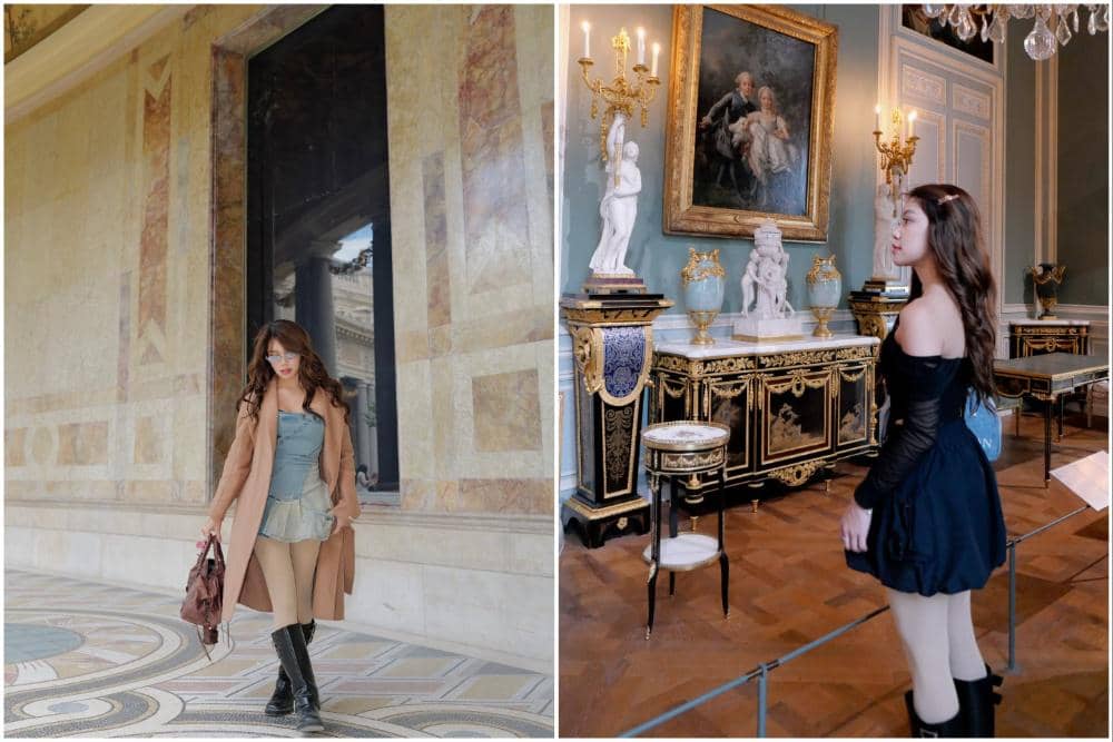 10 Potret Regina Phoenix Jalan-jalan Sendiri di Paris, Enjoy!