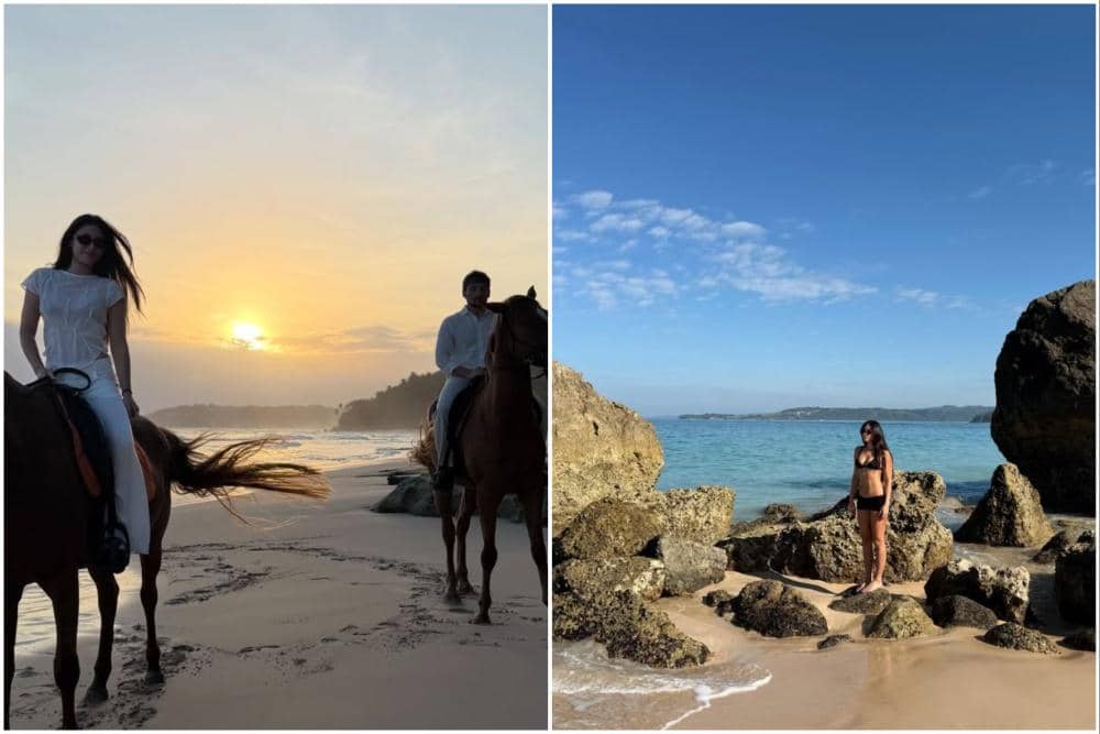 10 Potret Valerie Thomas Liburan di Pulau Sumba, Berkuda di Pantai