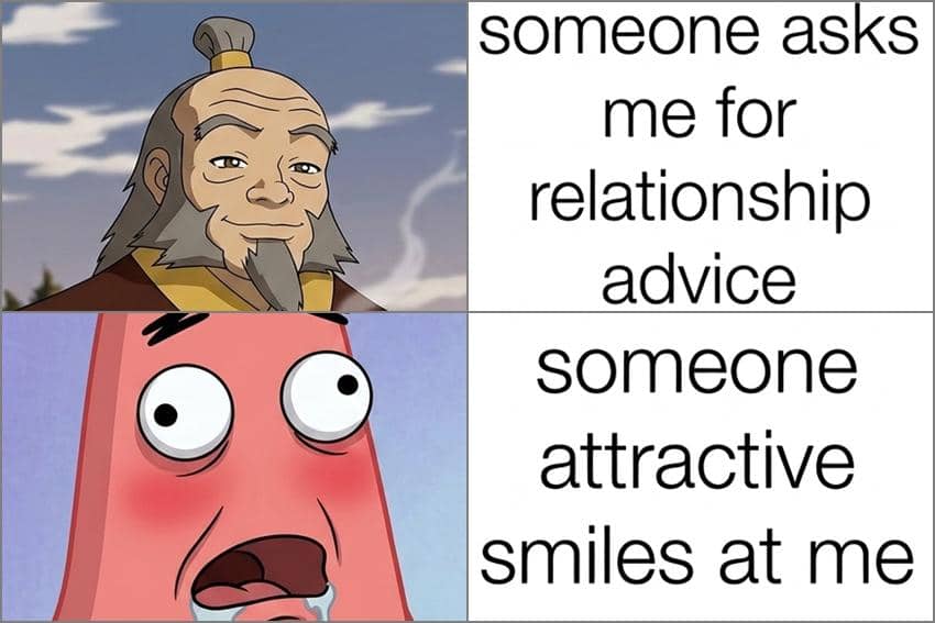 8 Meme SpongeBob tentang Saran, Salah Tanya Orang!