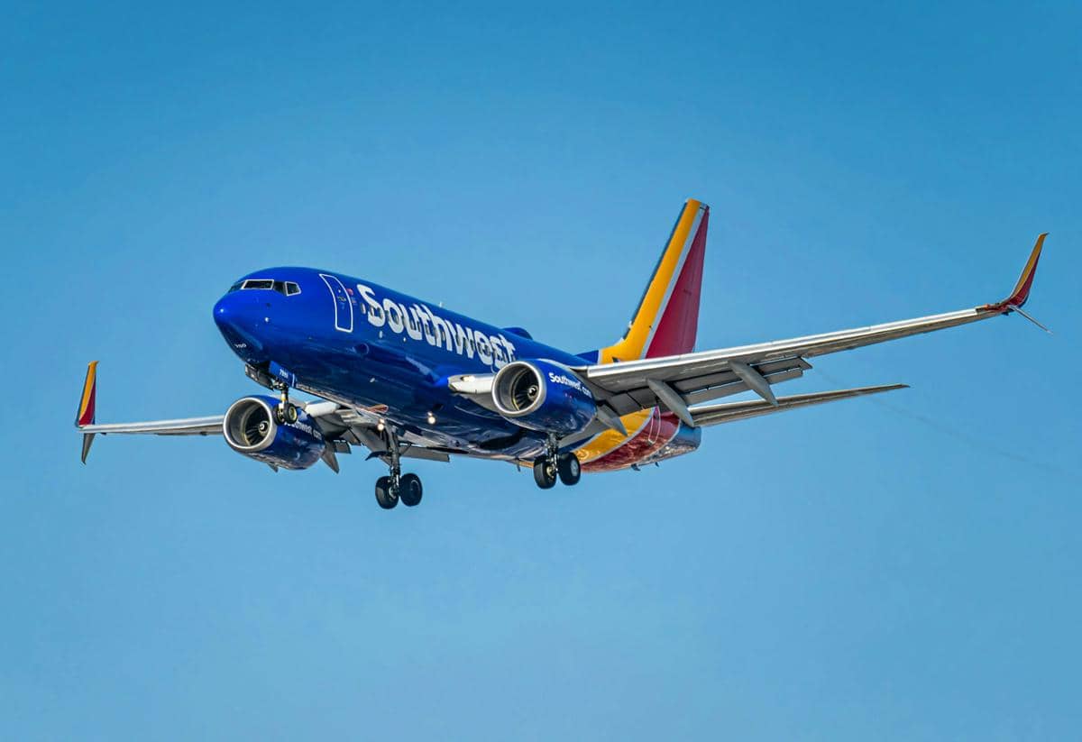 ilustrasi pesawat Southwest Airlines (pexels.com/Soly Moses)