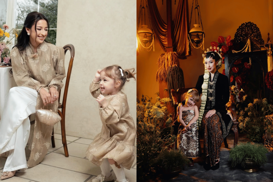 7 OOTD Ibu Anak ala Jennifer Coppen dan Kamari, Kompak Banget!