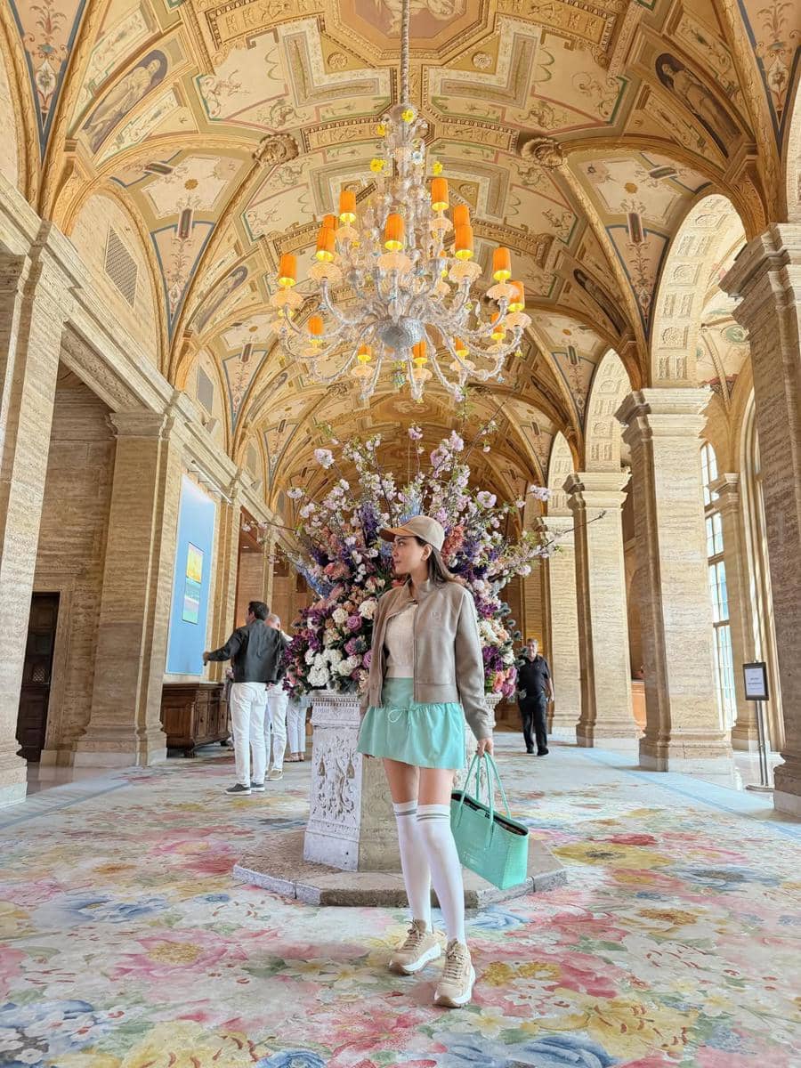 Shandy Aulia main golf di Palm Beach, Florida