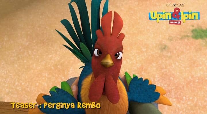 cuplikan Upin & Ipin episode Perginya Rembo