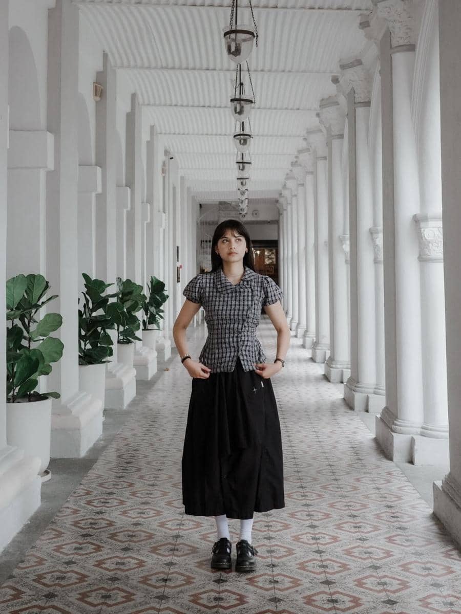 Gaya OOTD cast Tumbal Proyek