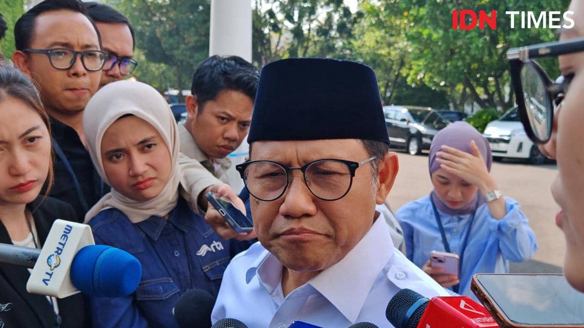 Menteri Koordinator Bidang Pemberdayaan Masyarakat, Muhaimin Iskandar atau Cak Imin (IDN Times/Ilman Nafi'an)