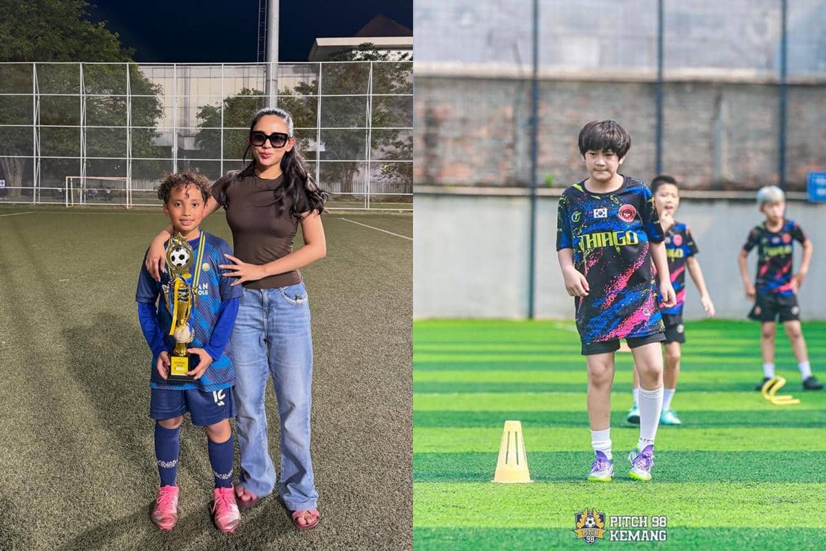 11 Anak Artis Tekuni Sekolah-Akademi Sepakbola, Calon pemain Timnas!