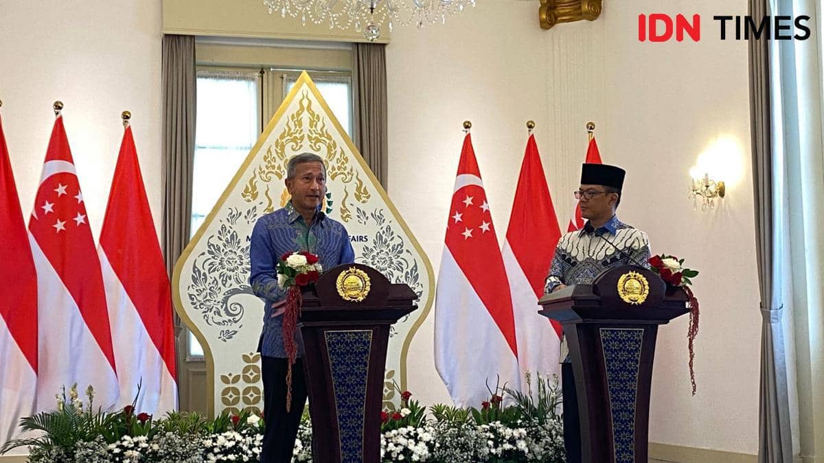 Menlu Singapura Puji Tim SAR RI Terkait Erupsi Gunung Dukono