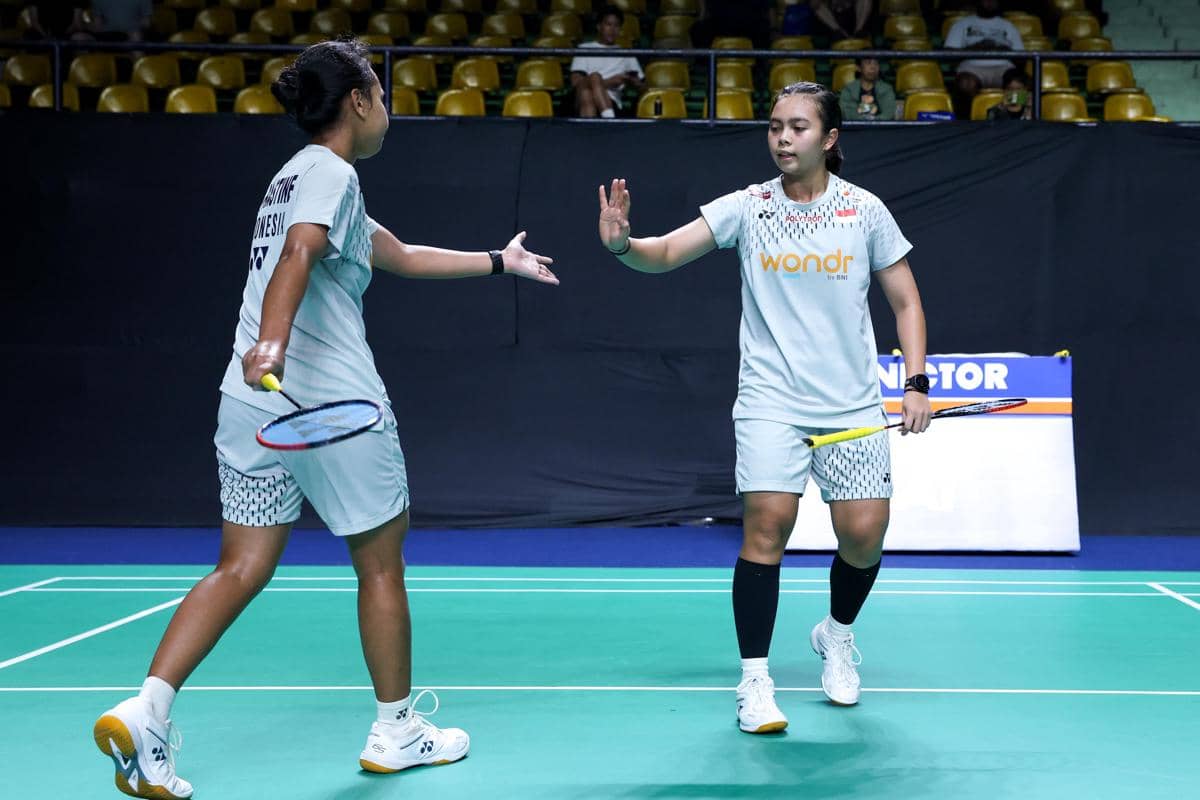 Isyana/Rinjani Pulangkan Unggulan Malaysia di 32 Besar Thailand Open