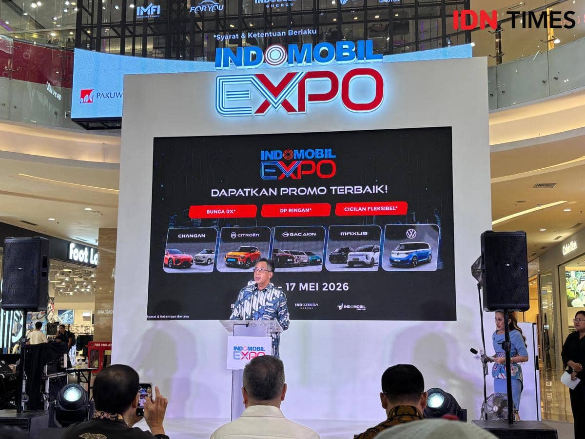 CEO INDOMOBIL Dealership Group, Santiko Wardoyo. (IDN Times/Herlambang Jati Kusumo)