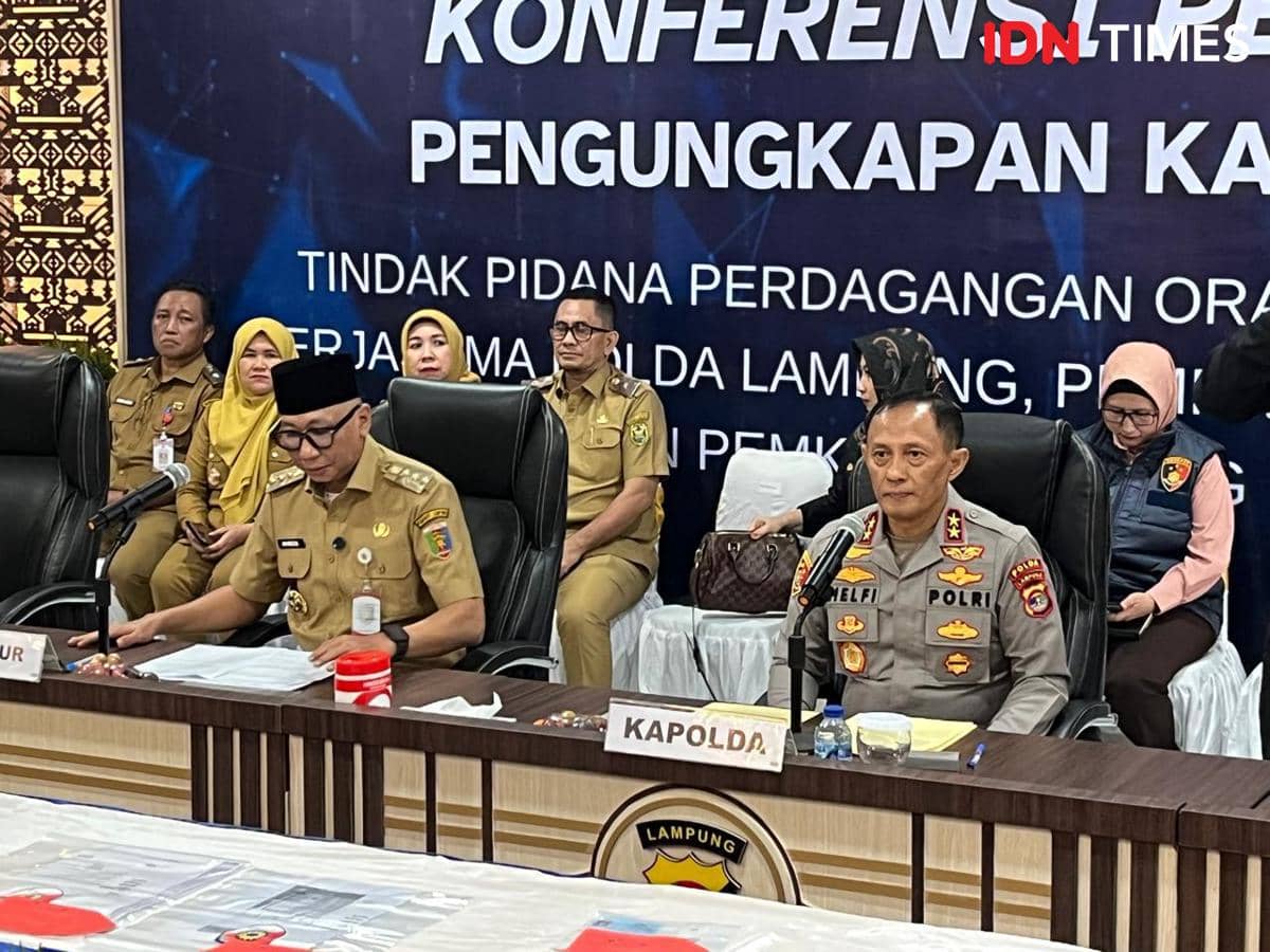 TPPO Anak di Lampung Terungkap! Korban Dipekerjakan Terapis Plus-plus