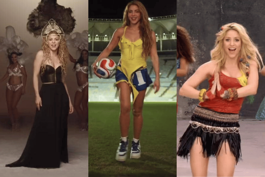 Gaya Shakira di Theme Song Piala Dunia dari Waktu ke Waktu, Karismatik!