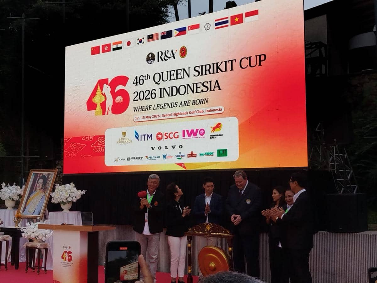 Turnamen golf putri amatir Queen Sirikit Cup 2026 siap digelar di Indonesia.