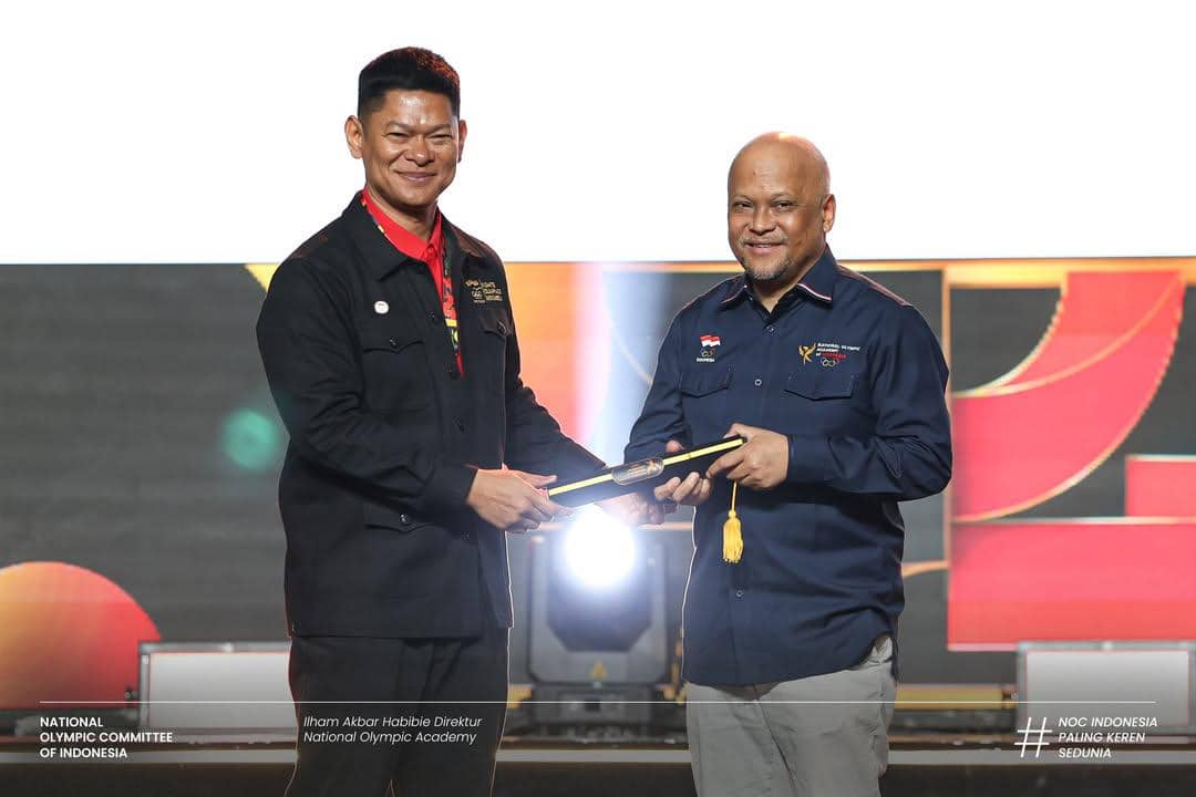 KOI Percayakan Ilham Habibie Jadi Direktur National Olympic Academy