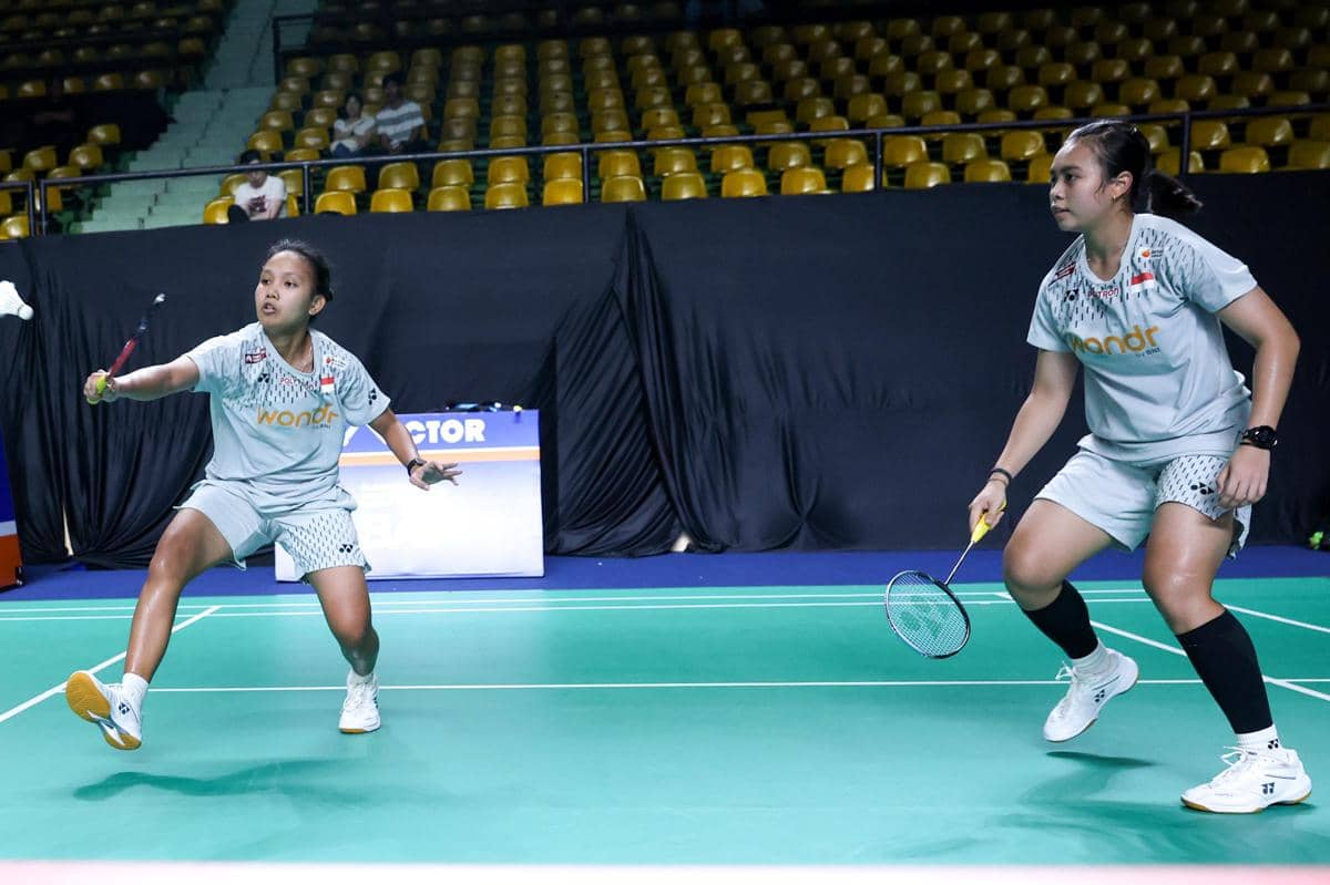 Gagal Comeback, Isyana/Rinjani Tumbang di Perempat Final Thailand Open
