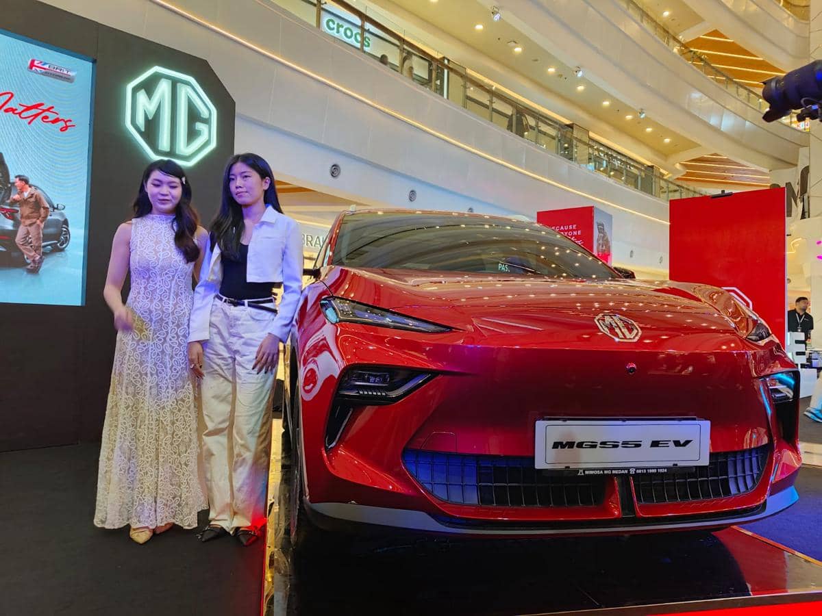 Mobil Listrik MGS5 EV Mengaspal di Medan, Segini Harganya