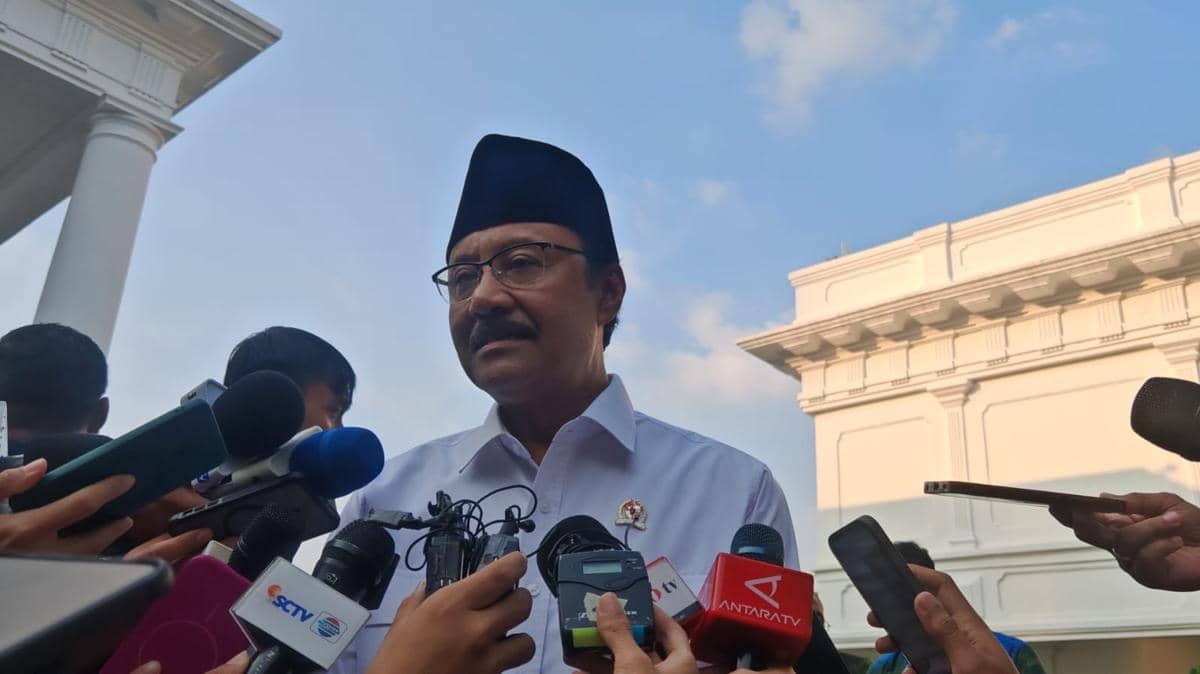 Menteri Sosial (Mensos), Saifullah Yusuf (Gus Ipul) (IDN Times/Ilman Nafi'an)