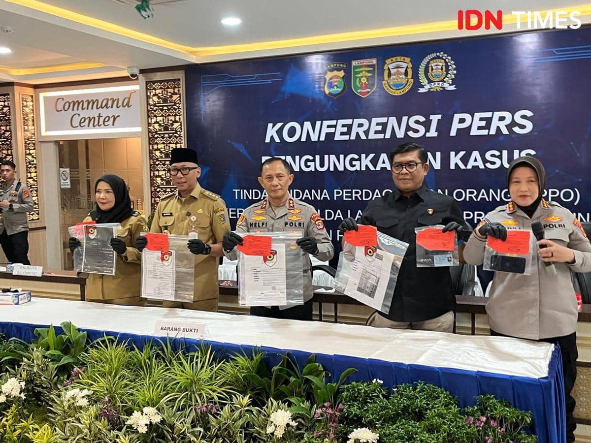 Kronologi TPPO Anak di Lampung, Korban Dijanjikan iPhone hingga Motor