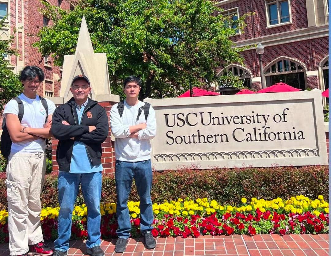 potret Diah Permatasari di kampus USC