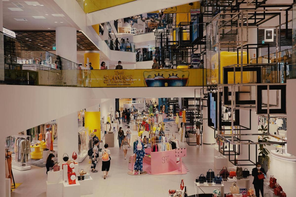 ilustrasi mall