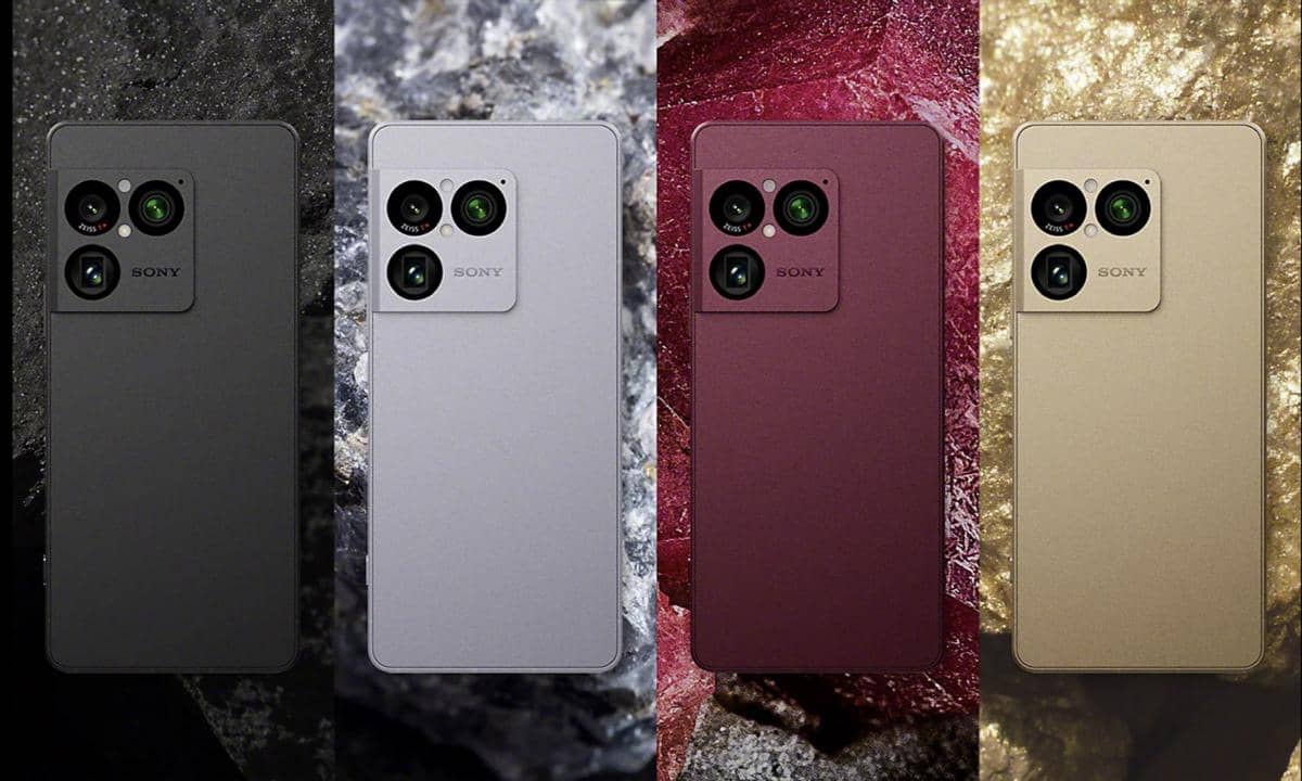 empat opsi warna Sony Xperia 1 VIII