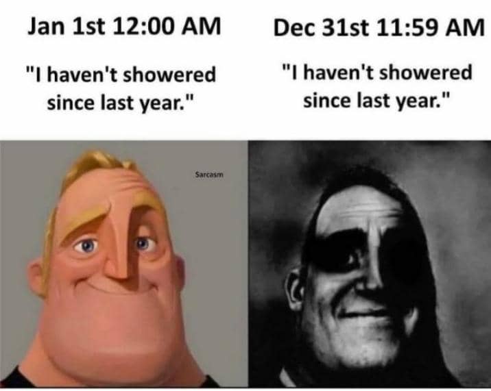 8 Meme Kartun tentang Mandi yang Paling Kocak, Ngakak Banget