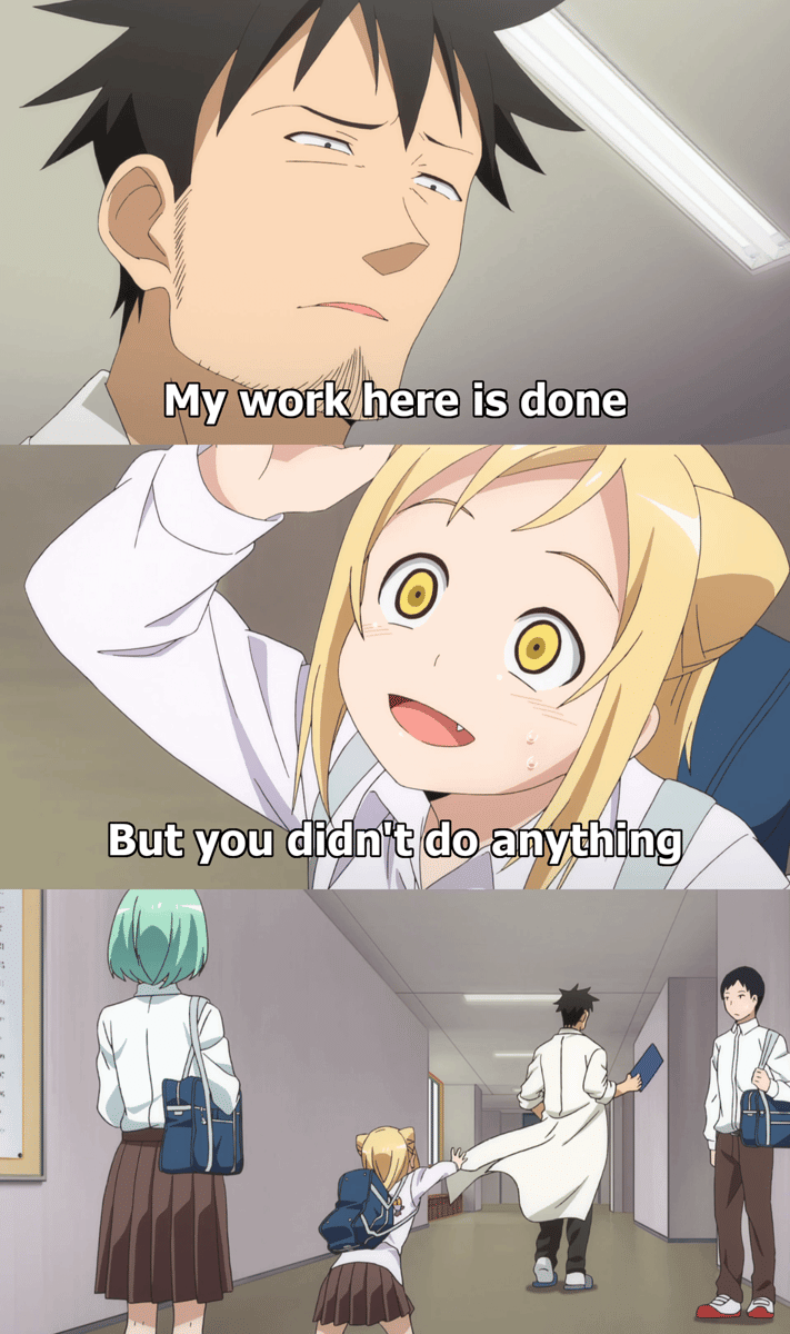 meme anime tentang niat produktif