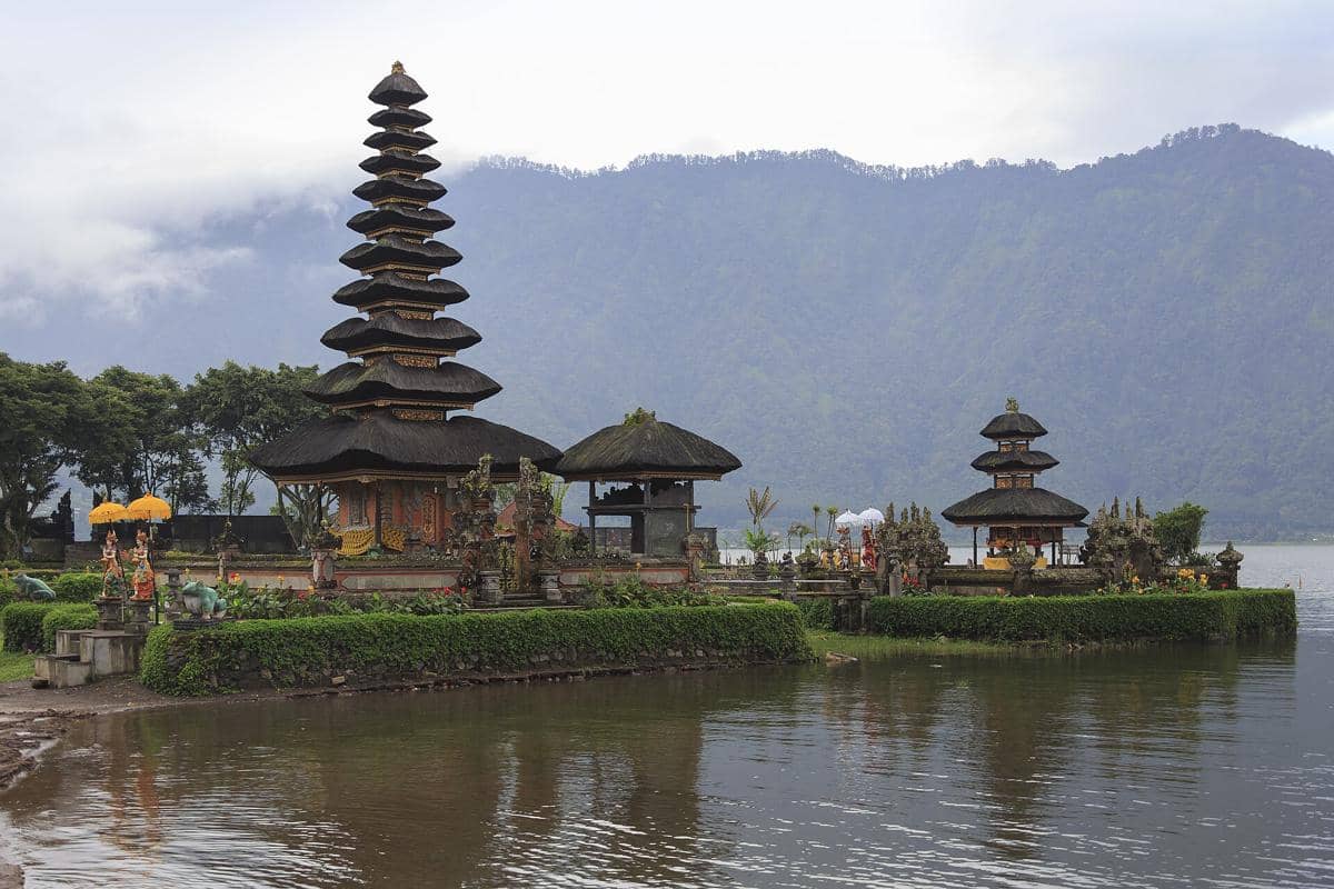 potret Pura Ulun Danu Beratan