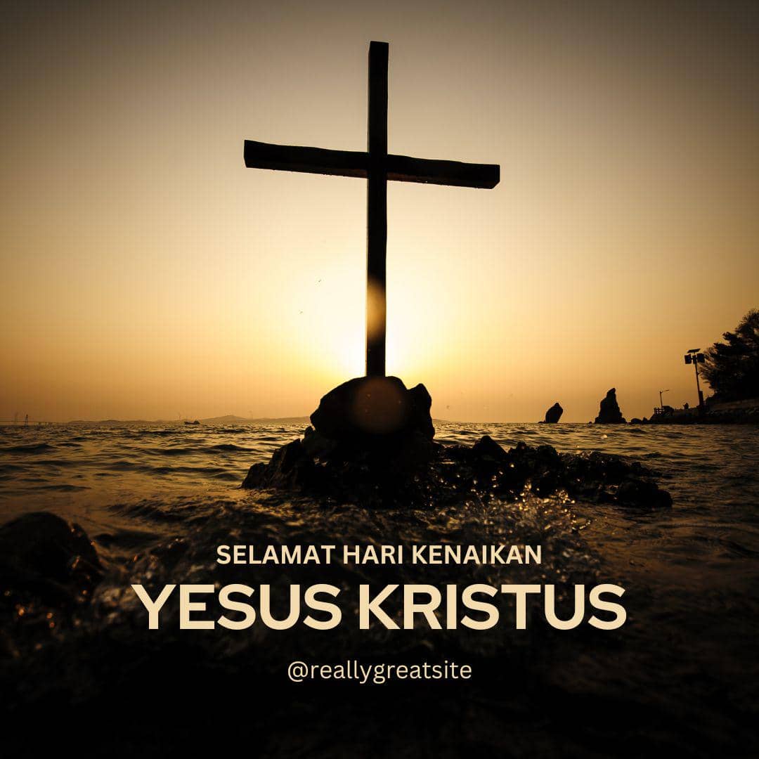 poster Kenaikan Yesus Kristus 2026 