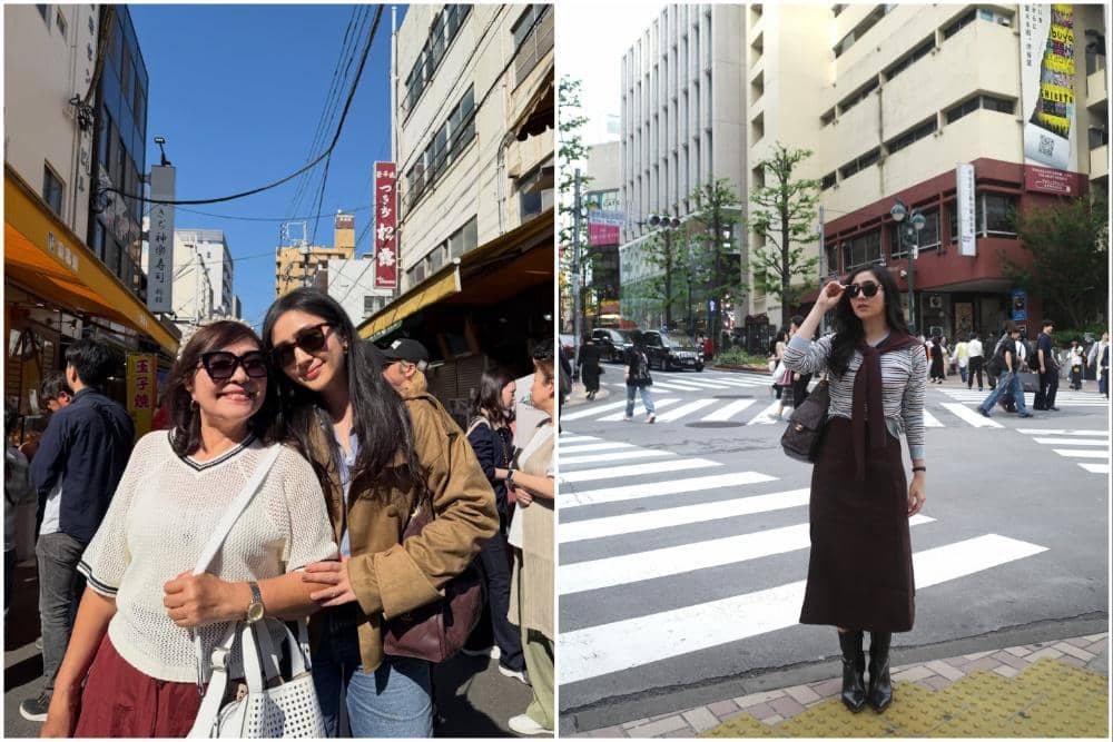 10 Potret Febby Rastanty Liburan di Jepang, Quality Time dengan Mama!