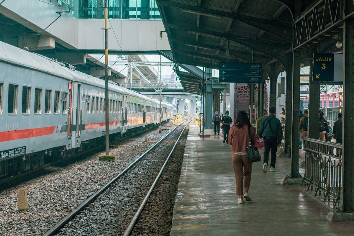 Ilustrasi stasiun