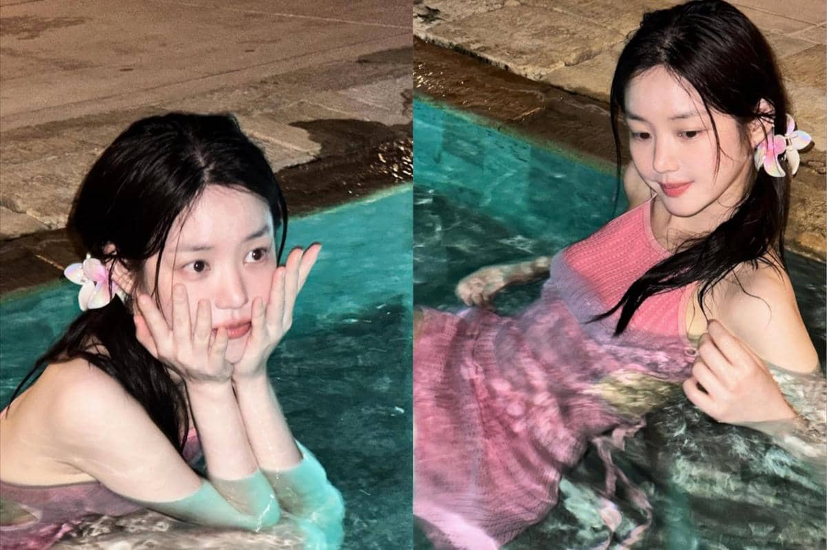 potret Lee Yu Bi liburan di Bali