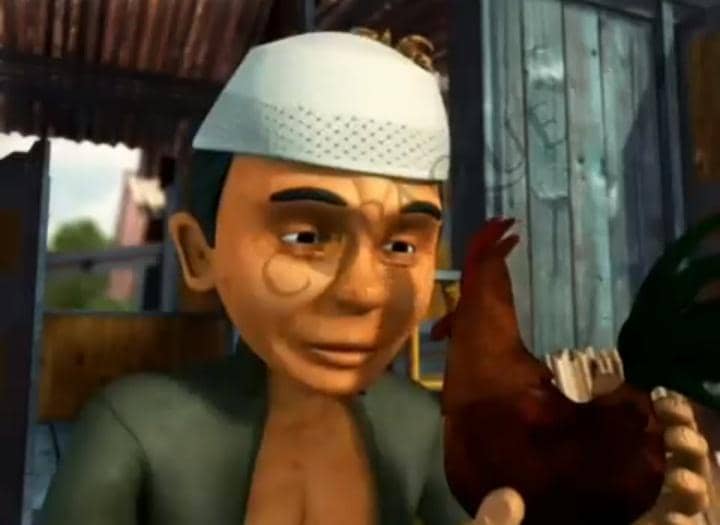cuplikan Upin & Ipin episode Jejak Rembo