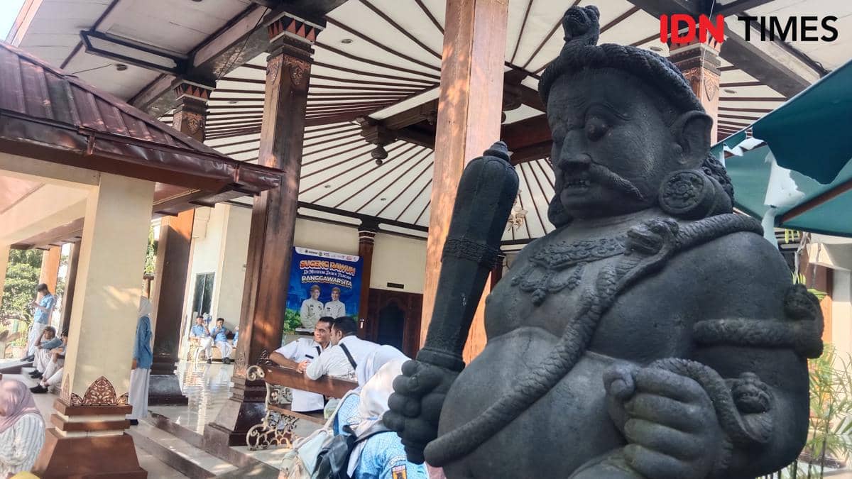 Siswa SD Bergas Meninggal Tertimpa Patung Taman Museum Ronggowarsito