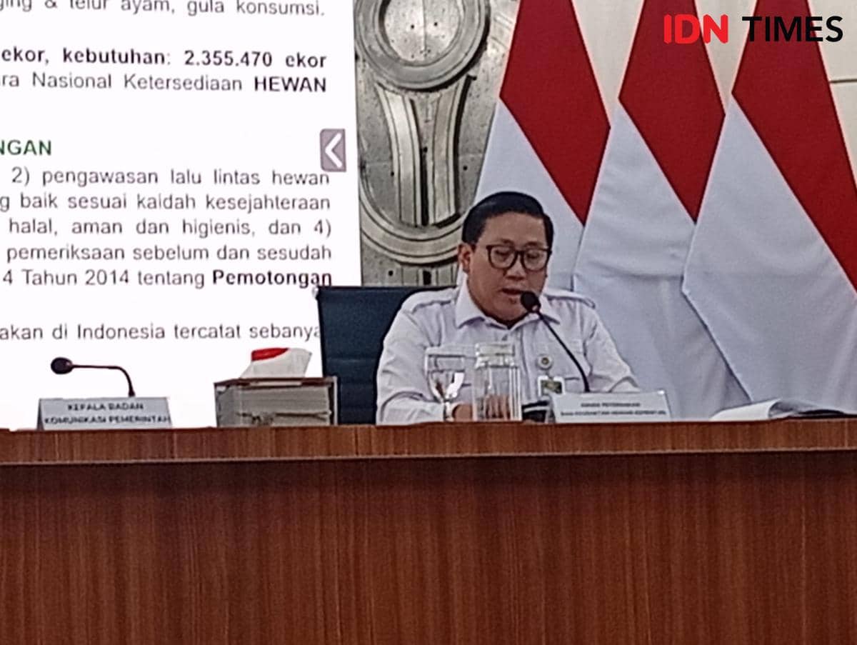 Direktur Jenderal Peternakan dan Kesehatan Hewan Kementan Agung Suganda. 