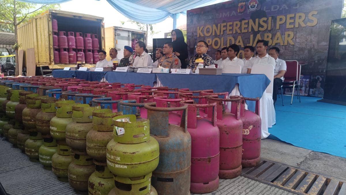 Polda Jabar Bongkar Mafia BBM dan LPG Subsidi, Rugikan Negara Rp19 M