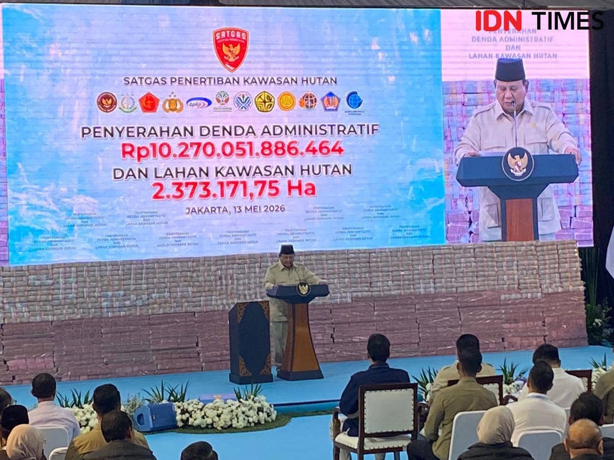 Satgas PKH Serahkan Uang Hasil Sitaan dan Denda Rp10,27 Triliun ke Negara