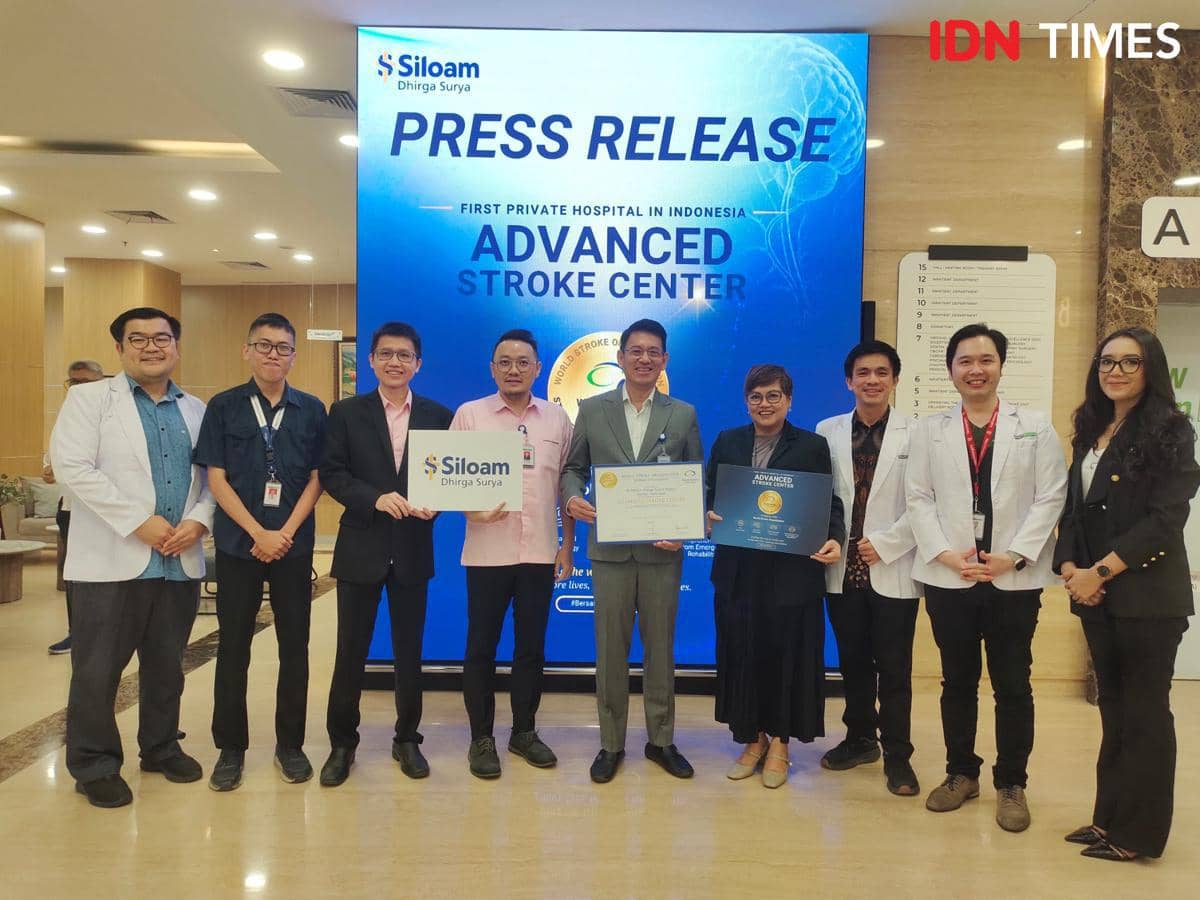 Siloam Dhirga Surya Medan Raih Sertifikasi Advanced Stroke Centre WSO