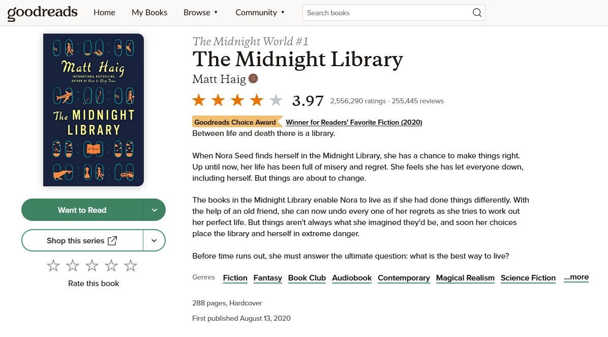 Review di Goodreads (foto via tangkapan layar Goodreads)