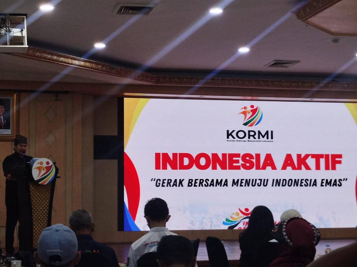 Lewat Gerakan Indonesia Aktif, KORMI Memasyarakatkan Olahraga