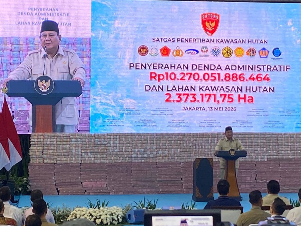 Prabowo Sebut Ada Rp39 T Diduga Hasil Kriminal, Istri Muda Tak Tahu