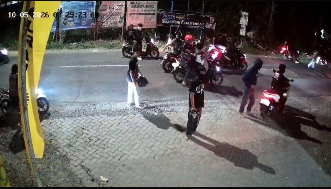 Bentrok Brutal Ratusan Pesilat di Gresik, 5 Luka