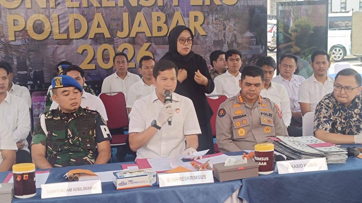 Polda Jabar Bongkar Mafia BBM dan LPG Subsidi, Rugikan Negara Rp19 Miliar. IDN Times/Debbie Sutrisno